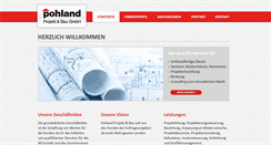 Desktop Screenshot of pohland-gmbh.de